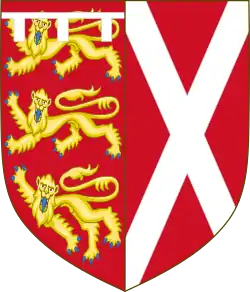 Description de l'image Coat of Arms of Katherine Neville, Duchess of Norfolk.svg.