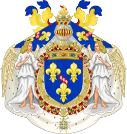 Description de l'image Coat of Arms of Louis-Joseph de Vendôme.svg.