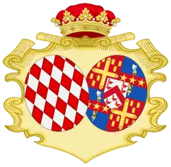 Description de l'image Coat of Arms of Louise, Princess of Monaco.svg.