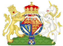 Description de l'image Coat of Arms of Margaret, Countess of Snowdon.svg.