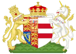 Description de l'image Coat of Arms of Marie Christine von Reibnitz, Princess Michael of Kent.svg.