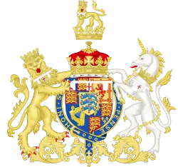 Description de l'image Coat of Arms of William of Denmark, Duke of Gloucester.svg.