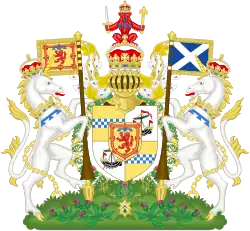Description de l'image Coat of Arms of the Duke of Rothesay.svg.
