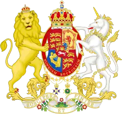 Description de l'image Coat of Arms of the Kingdom of Hanover.svg.