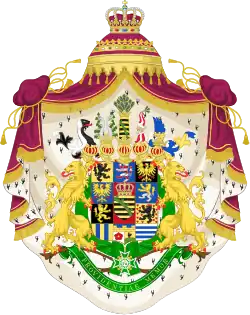 Description de l'image Coat of Arms of the Kingdom of Saxony 1806-1918.svg.
