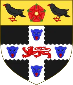 Description de l'image Coat of arms of Christ Church Oxford.svg.