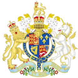 Description de l'image Coat of arms of Great Britain (1714–1801).svg.