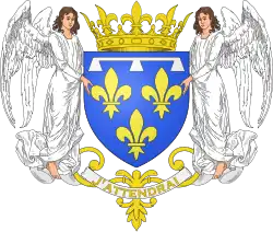 Description de l'image Coat of arms of Henri d'Orleans (1822-1897).svg.