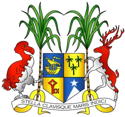 Description de l'image Coat of arms of Mauritius (Original version).svg.