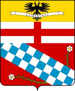 Description de l'image Coat of arms of the House of Cybo-Malaspina.svg.