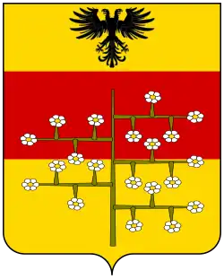 Description de l'image Coat of arms of the House of Malaspina (Spino Fiorito) (2).svg.