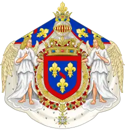 Description de l'image Coats of Arms of Louis of Bourbon-Soissons.svg.