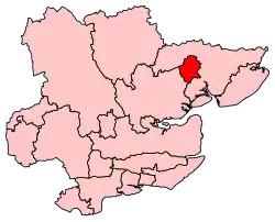 Carte de la circonscription