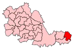 Carte de la circonscription