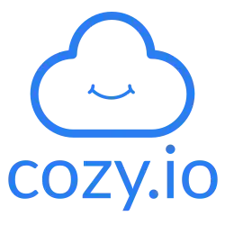 Description de l'image Cozy - logo name blue.svg.