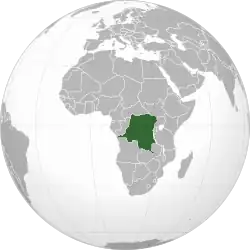Description de l'image Democratic Republic of the Congo (orthographic projection).svg.