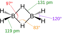 Image illustrative de l’article Diborane