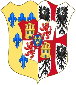 Description de l'image Ducal Arms of Parma (1748-1802).svg.