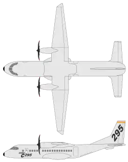 Description de l'image EADS CASA C-295.svg.