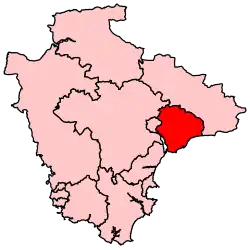 Carte de la circonscription