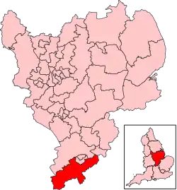 Carte de la circonscription