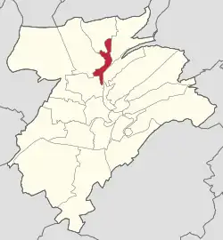 Localisation de Eich