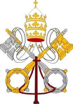 Description de l'image Emblem of the Holy See (6).svg.