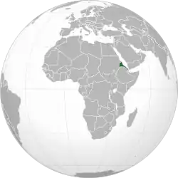 Description de l'image Eritrea (Africa orthographic projection).svg.