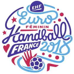 Description de l'image Euro 2018 handball féminin logo.svg.