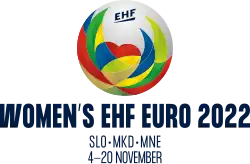Description de l'image Euro 2022 handball féminin logo.svg.