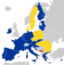 Carte de l'organisation