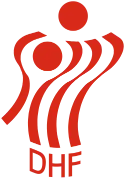 Description de l'image Fédération du Danemark de handball logo.svg.