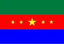 Drapeau de Province d'Ángel Sandoval