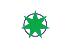 Drapeau de Aomori-shi