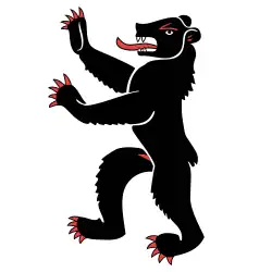 Les couleurs cantonales sont le blanc et le noirUsage des drapeaux, étendards et fanions (Règlement sur les drapeaux) - Règlement 51.340 f, Armée suisse, p.&nbsp;67, consulté le 23 juillet 2017