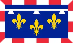 Description de l'image Flag of Centre-Val de Loire.svg.