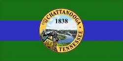 Drapeau de Chattanooga.