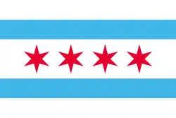 Drapeau de Chicago