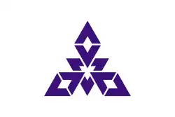 Drapeau de Fukuoka-shi