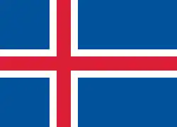 Drapeau de l'Islande