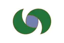 Drapeau de Ikeda-machi