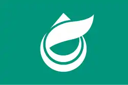 Drapeau de Kitahiroshima-chō