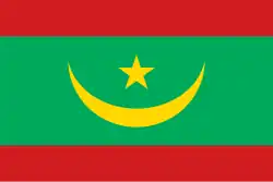 Drapeau de la Mauritanie