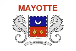 Description de l'image Flag of Mayotte (local).svg.
