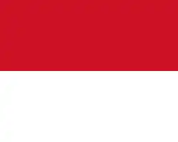 Drapeau civil de Monaco