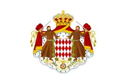 Drapeau d'État de Monaco