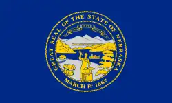 Drapeau du Nebraska.