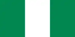 Description de l'image Flag of Nigeria.svg.