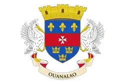 Description de l'image Flag of Saint Barthélemy (local).svg.