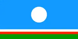 Drapeau de la république de Sakha